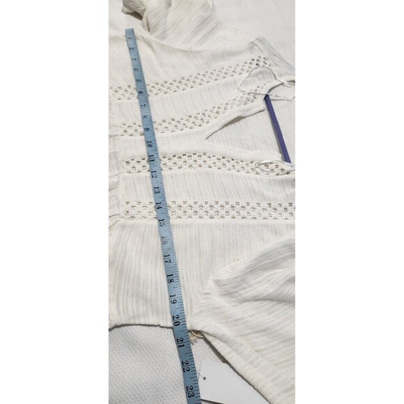 Cafe Marrakesh Dress or For Women Size Large Color Ivory Vneck long sleeves - Picture 5 of 10